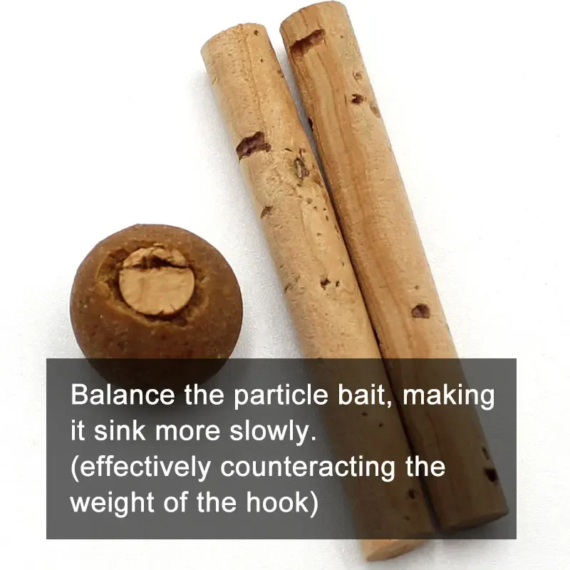 Fishing Lure 6mm/8mm Carp Fishing Increase Buoyancy Cork Sticks Pop Up Boilies Carp Bait Lures For Fishing Accessories Tackle Tool fishing lure carp fishing bait