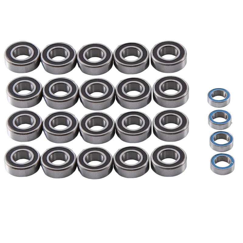 Kit Cuscinetto Sigillato Da 24 Pezzi Per Tamiya Blackfoot Monster Beetle Attacco Rapido Mud Blaster Rc Parti Di Aggiornamento Per Auto Accessori