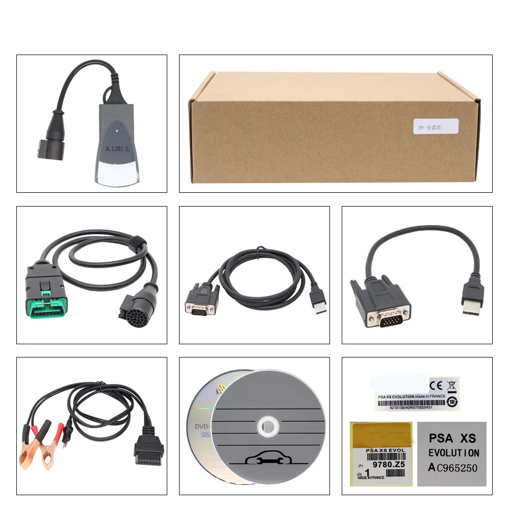 Car Scanner PP2000 Diagbox V9.150 Full Chip Lexia-3 PP2000 car Diagnostic Lexia V9.85 No Need Virtual Machine lexia3 for Citroen/Peogeo car