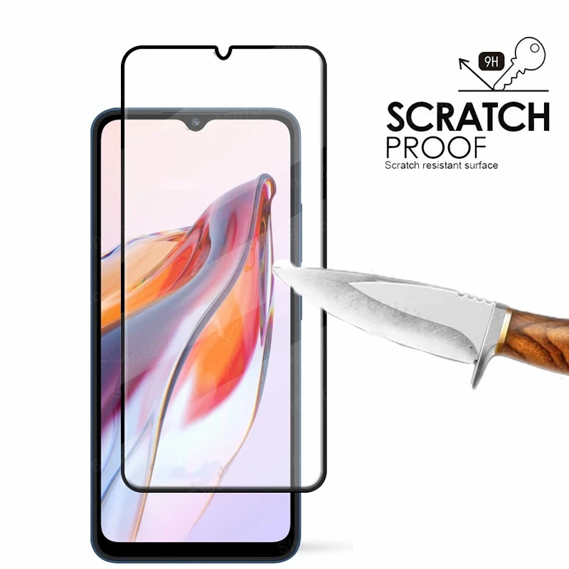 2in1 Screen Protector For Redmi 12C Tempered Glass for Xiaomi Redmi 10C 9H Premium Glass for Redmi 12c Lens Protective Glass