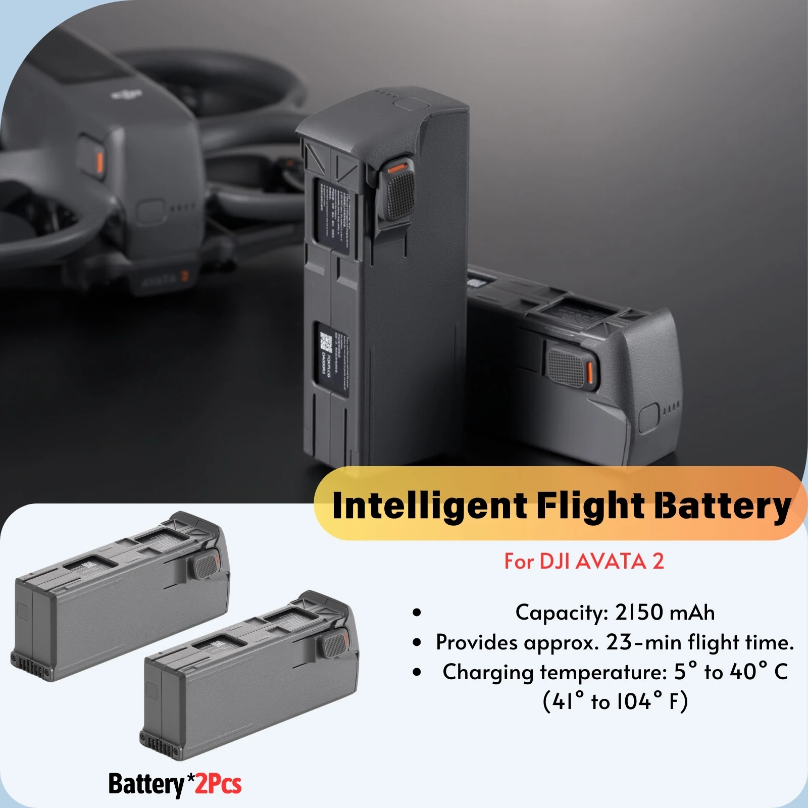 Battery 2Pcs
