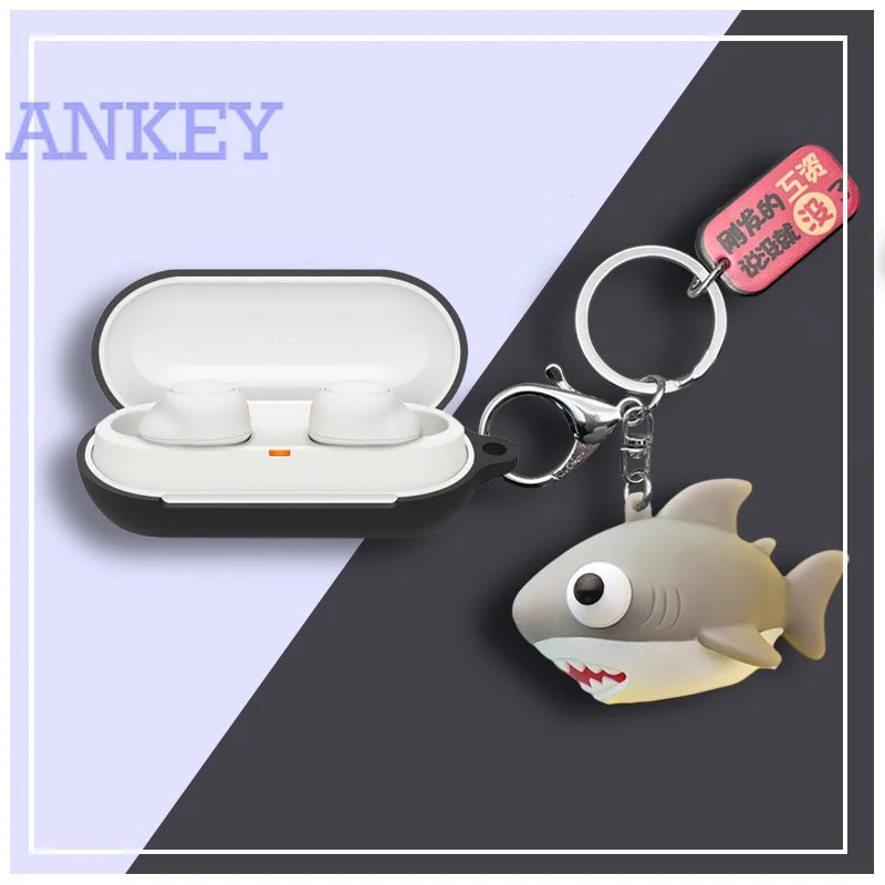 Custodia Per Sony Wf-C500 Wf-C700N Custodia Protettiva Per Cartoni Animati Carini C500 Wfc500 C700N Auricolare Bluetooth Shell Tws Cuffie Portatili