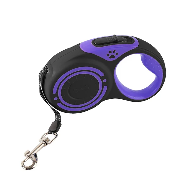 3m 5m Nylon Dog Leash Automatic Retractable Durable Cat Lead Extending Puppy Walking Running Traction Roulette For Small Dogs 4