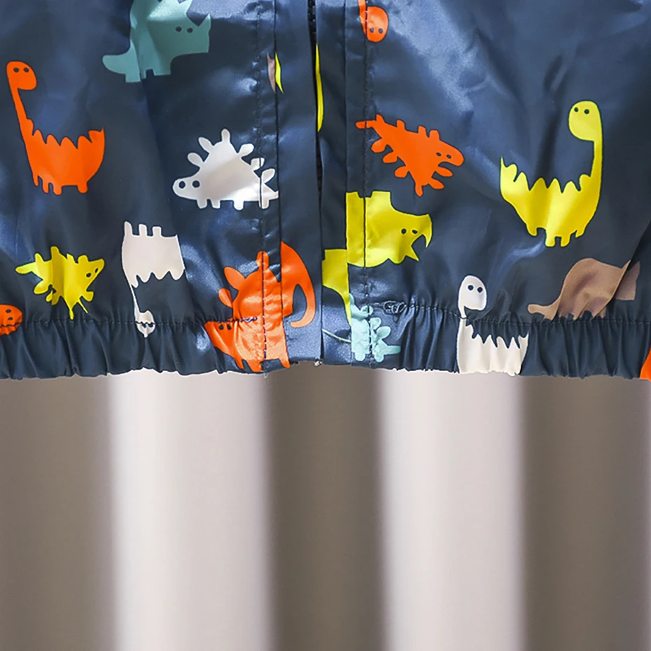 Kids Jackets Dinosaurs Pattern For Boys