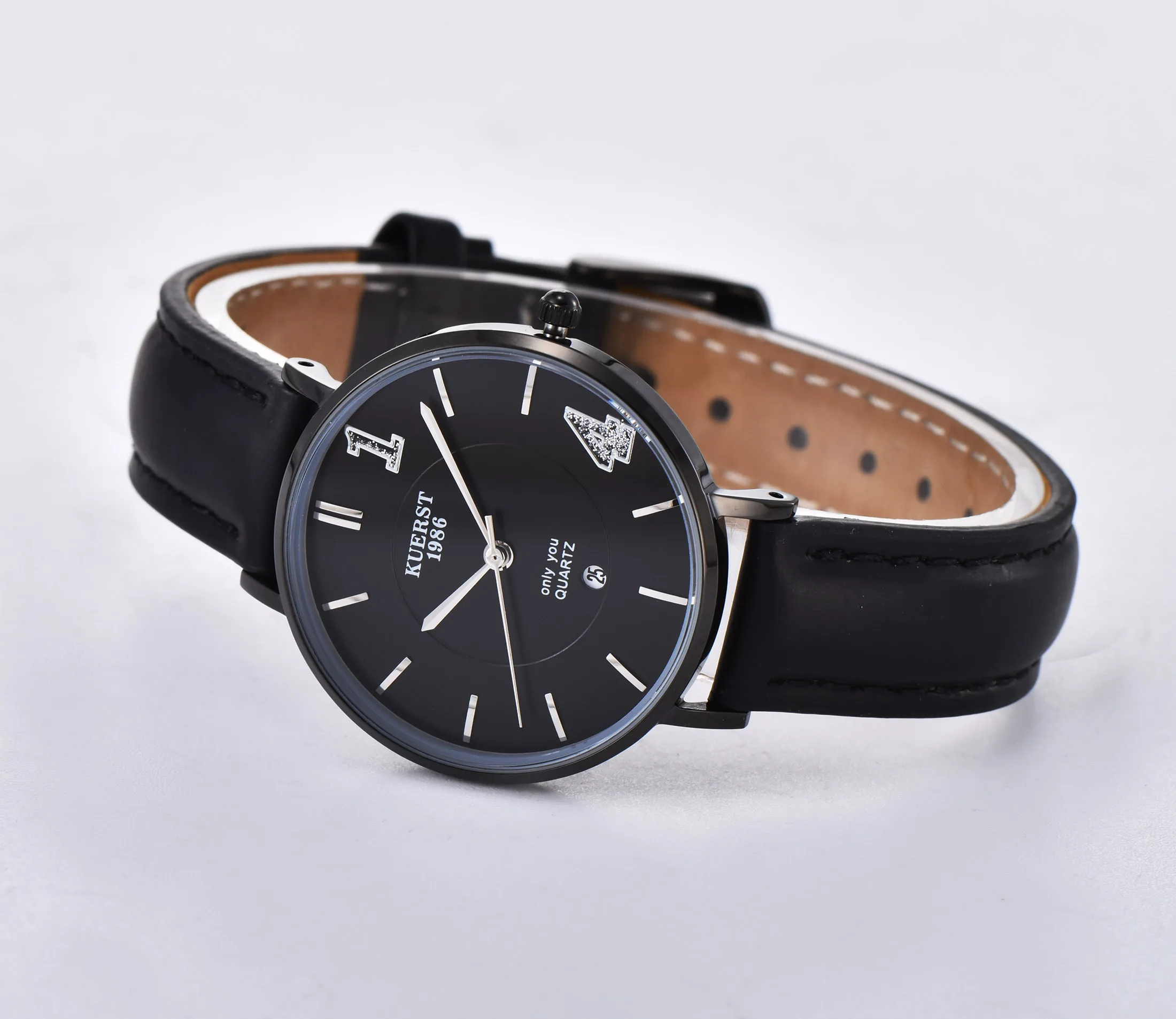 Couple Watch Brief Look Watch Genuine Leather Band Business Watch Lover Gift Watches