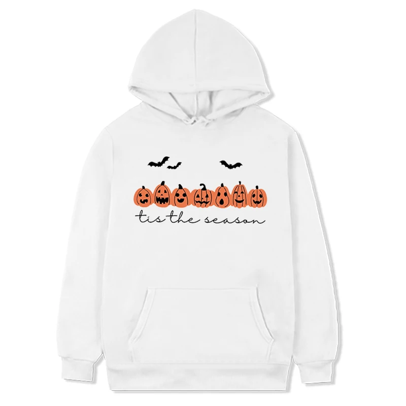 

Halloween Sweatshirt Halloween Spooky Season Hoodies Women Coffee Shirt Halloween Clothes Halloween Gift