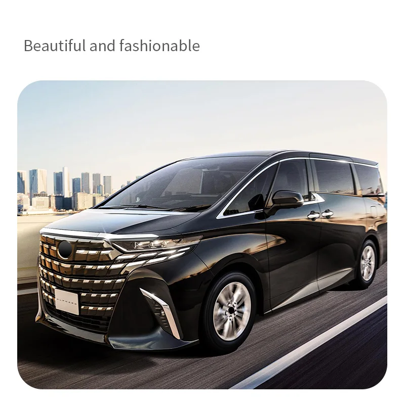 For 24-25 Toyota Alphard Vellfire 40 Series Hood Chrome Trim Strip