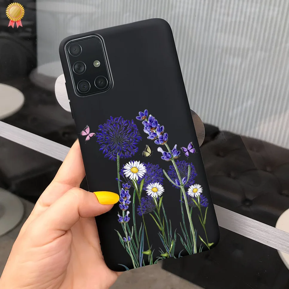 For Samsung M31 M31s M31Prime Case Cute Cartoon Cat Shockproof Silicone Cover For Samsung Galaxy M31 M31s Phone Case Back Cover