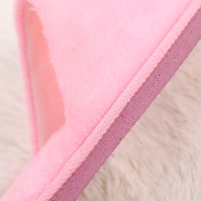 Women Indoor Slippers Warm Plush Men Home Female Slipper Spring Autumn Shoes House Flat Floor Soft Slient Slides For Bedroom 4