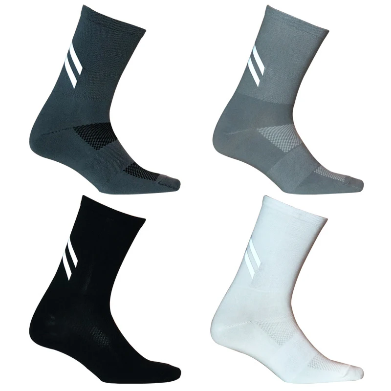 

New Cycling Compression Socks Men Women Running Fitness Socks Breathable Lycra Stockings Sports Socks Basketball