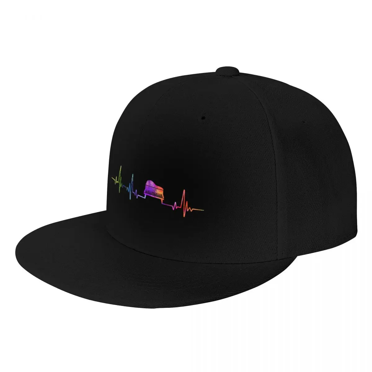 

Piano heartbeat watercolor Baseball Cap foam party Hat Cosplay New Hat For Women 2024 Men's