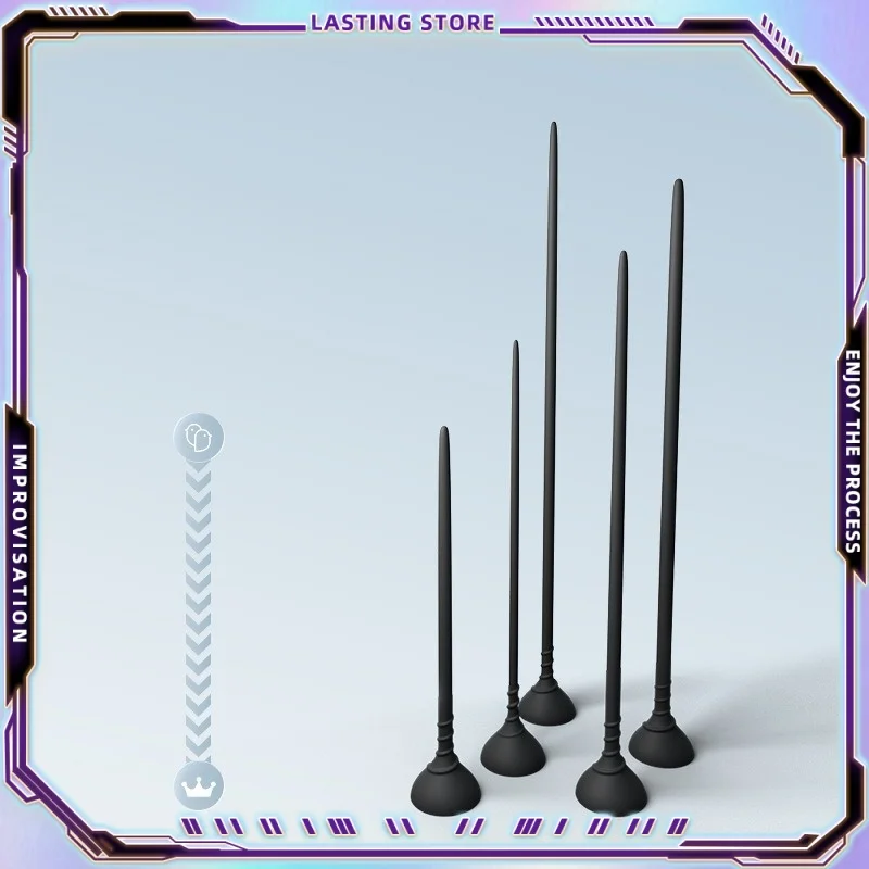 5 Sizes Male Silicone Horse Eye Stick Urethral Expansion Stimulator with Strong Suction Cup Penis Plug SM Adult Sex Toys