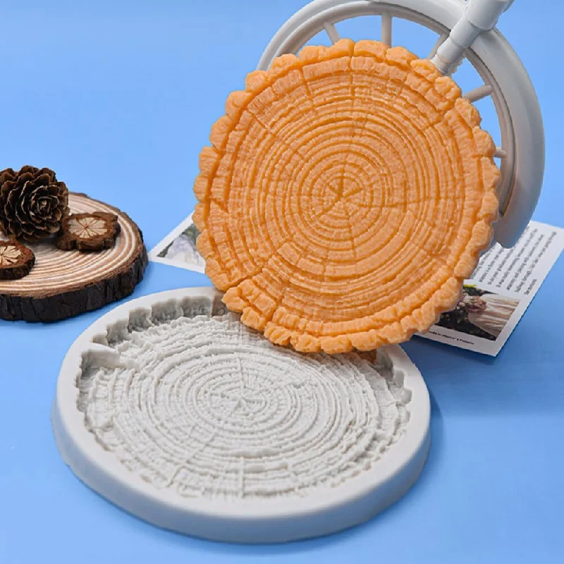 Stump Shape Silicone Fondant Chocolate Cake Baking Mold Cake Tools DIY Home Decor Kitchen Accessories