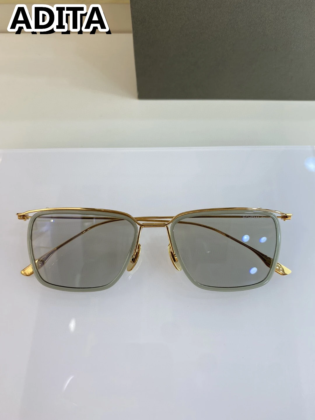 A DITA SCHEMA ONE Top High Quality Sunglasses for Men Titanium Style
