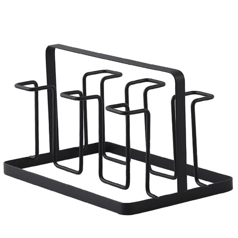Copos de Vidro Stand Holder Secagem Prateleira Água Cup Rack Casa Hanging Drainer Armazenamento Acessórios de Cozinha 6