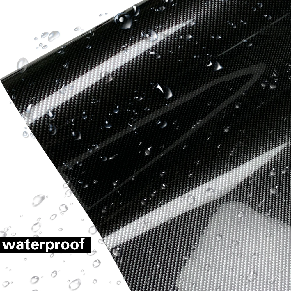 1,45x2/3/6m Carbon Faser Vinyl Filme Auto Styling Verpackung Blatt Rolle Film Autos DIY für Auto Haube Dach Aufkleber Zubehör – Detail 7