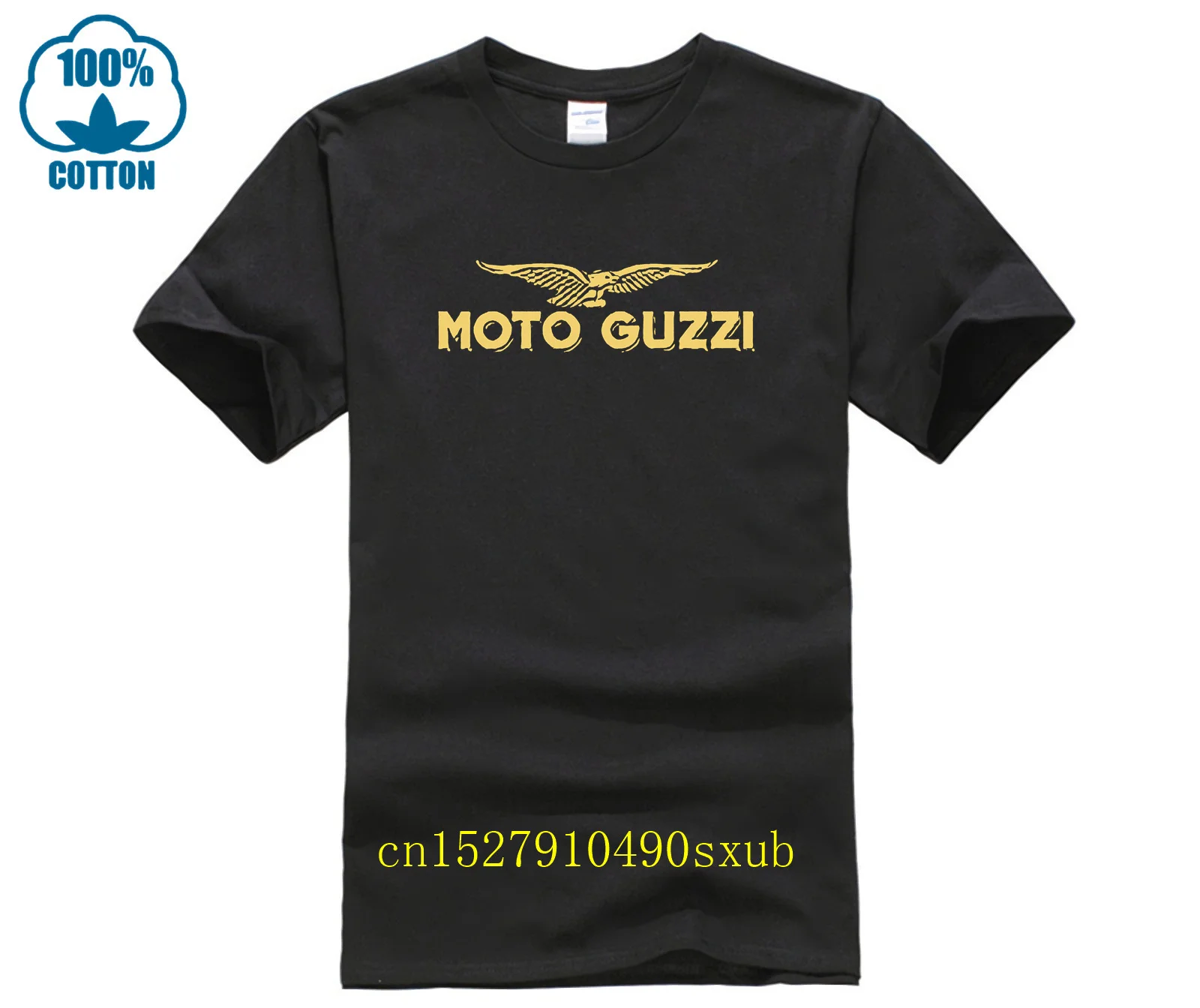 Moto Guzzi T Shirt Top Cafe Racer Bike Moto Vintage Retro Leathers Italia