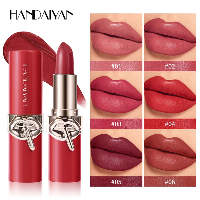 Matt läppstift vattenfast långvarig velvet lip stain_voghion.com