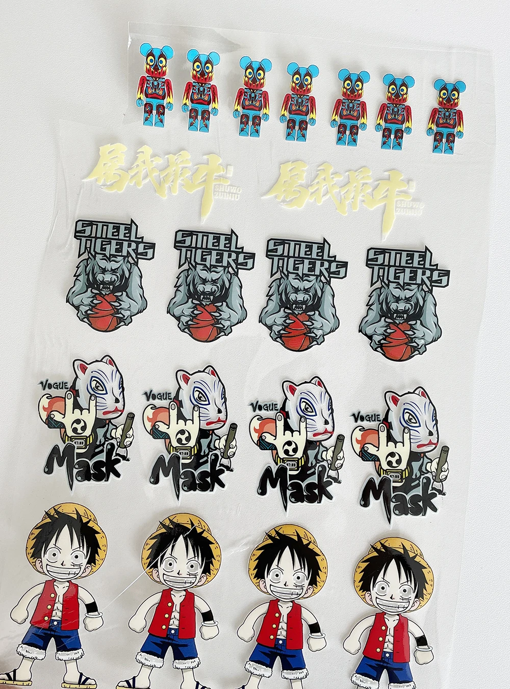 DTF Transfer Film UV DTF AB Film A3 A4 UV DTF Printer Film waterproof transfer film sticker Adhesive Lamination machine
