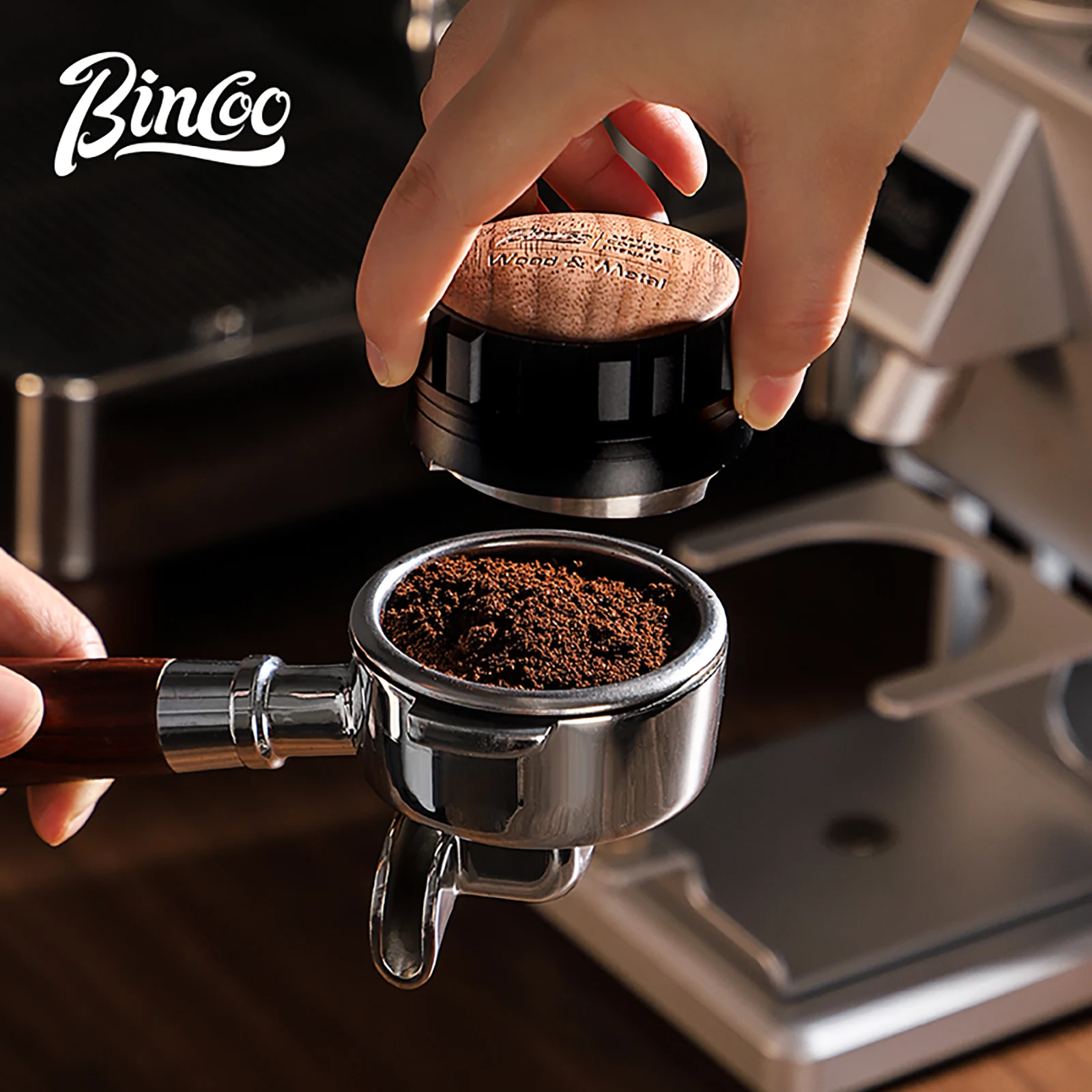 موزع ومكبس قهوة اسبريسو 51/58 مم