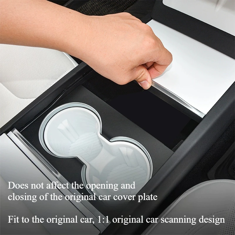For Tesla Model Y Juniper 2025 Central Control Storage Box Rear Air Outlet Scree
