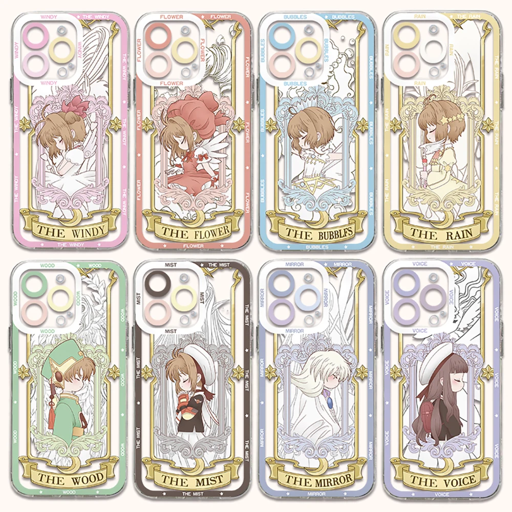 iPhone ES カバー ケース カードキャプターさくら TVアニメ「カードキャプターさくら クリアカード編」全機種対応