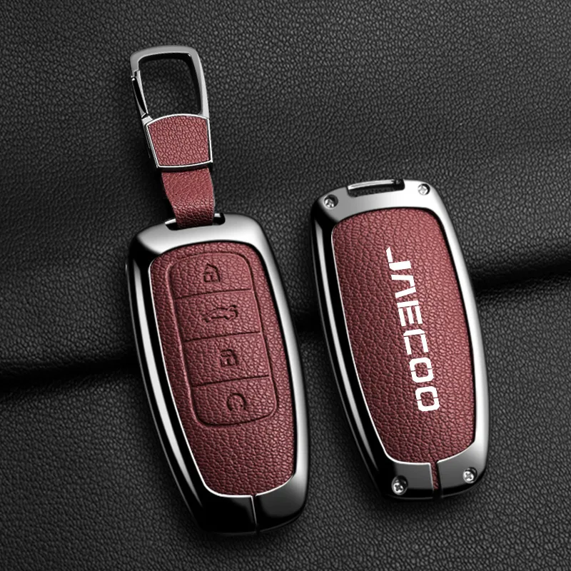 Key Case for Omoda JAECOO J7 J6 J7 J8 Phev 2025 Ruigu 9 Car Remote Control Keychain Accessories Garnish Trim Cover