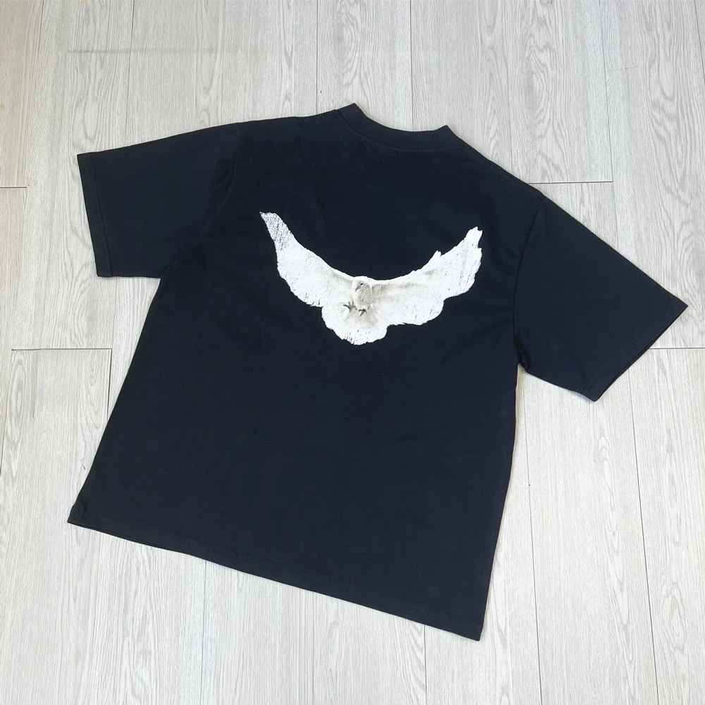 Hot Sale Kanye West Streetwear Vintage YZY DOVE DONDA Loose