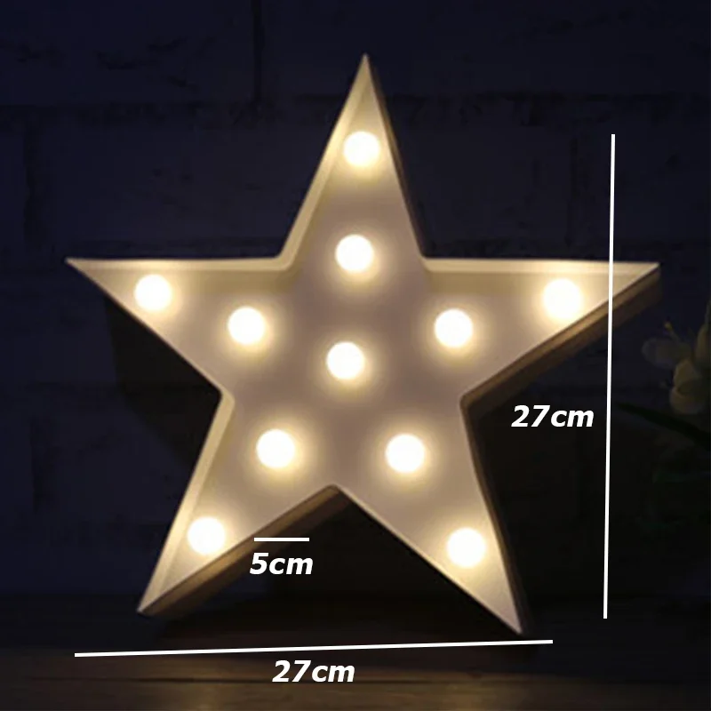

3D LED Night Light Star Moon Kids Bedroom Indoor Lighting Decor Lamp for Home Living Room Bedroom Night Lighting Creative Gift