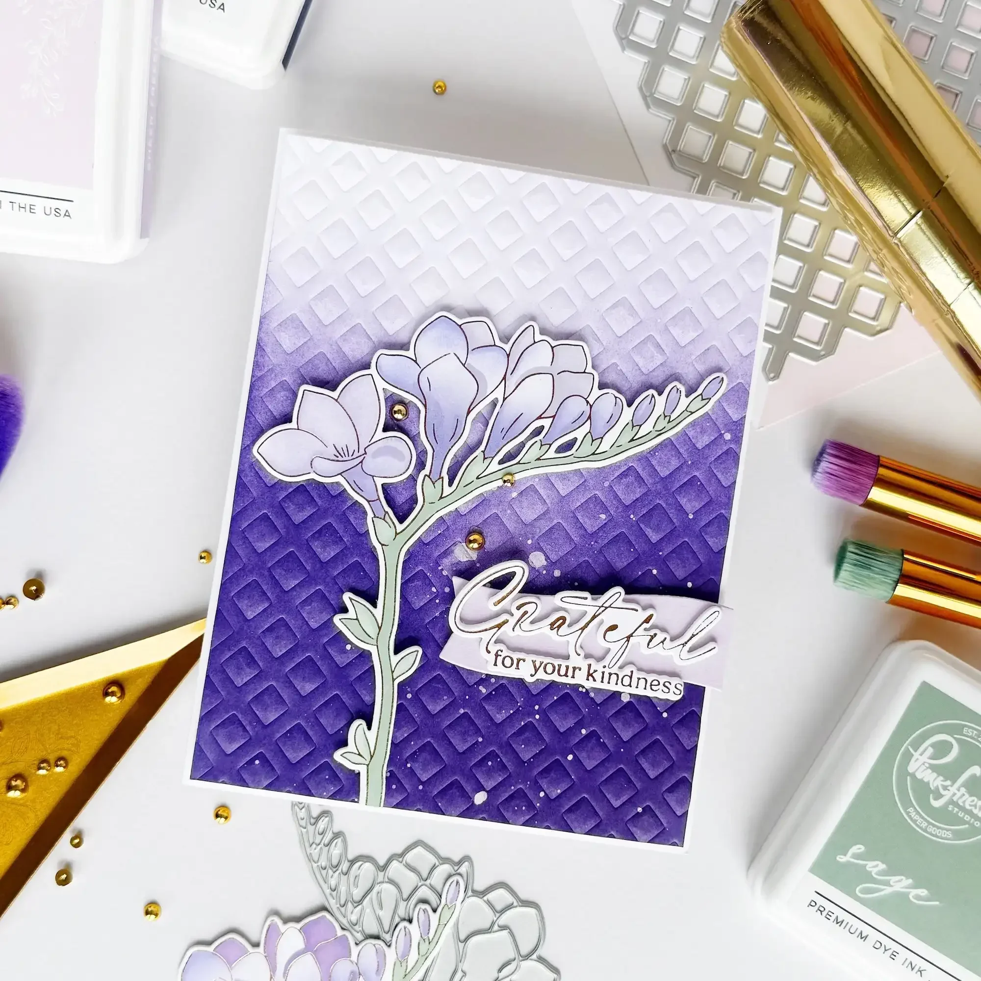 Peony Glow Stamp 2025 New Die Stencil For Craft Embossing Make Paper Greeting Card Making Template DIY Handmade