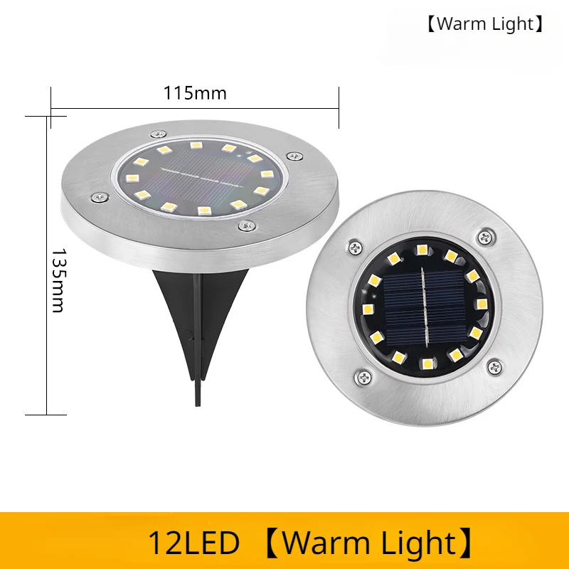 12LED warm light