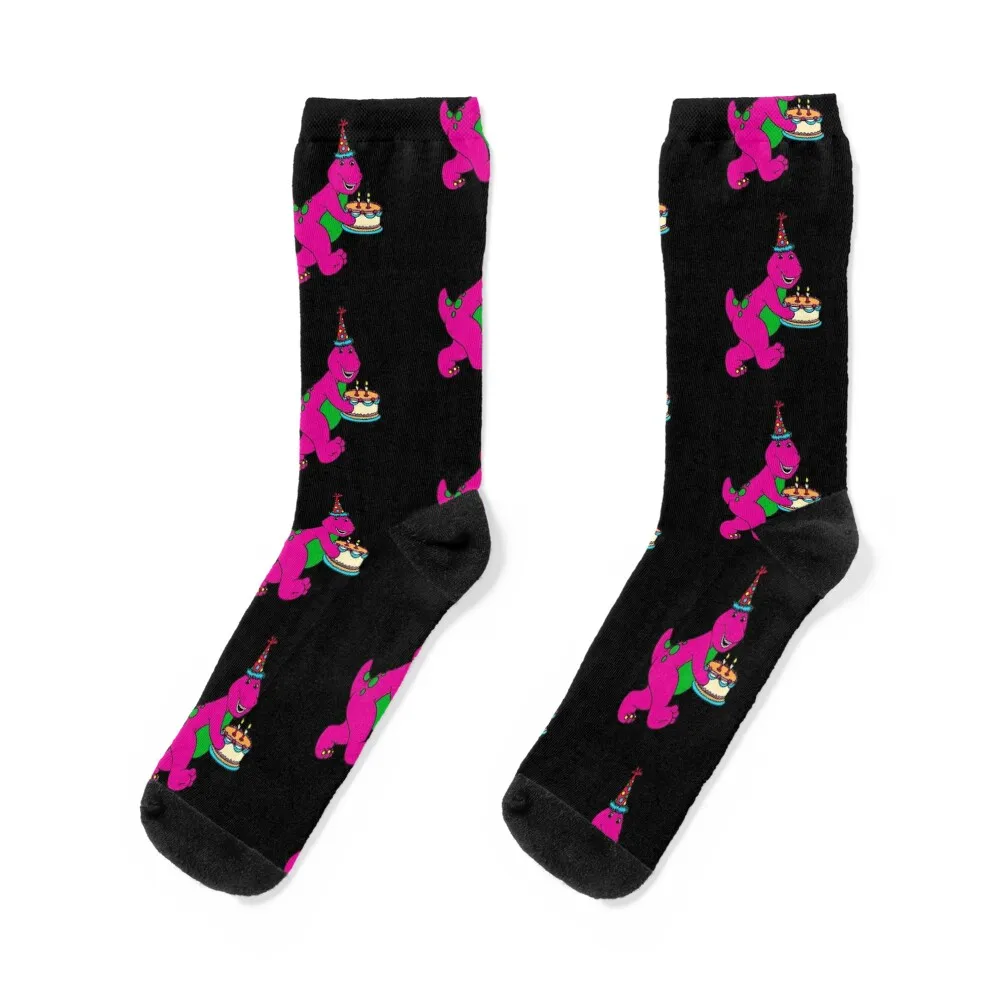 Barney (Barney & Friends) Socks Fun socks ankle socks Socks For Man Women's