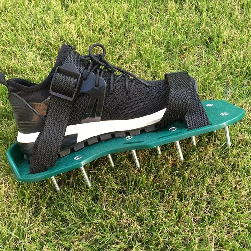 Gunite spiked boty špice boty epoxidová nářadí s 1.65 krátký hroty půda kondicionér a perlátor pro patio sad trávník tráva