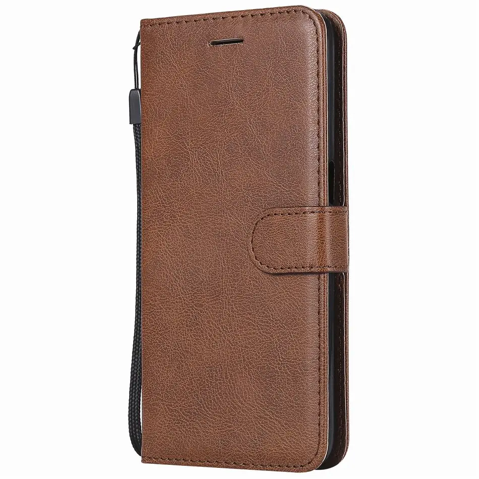 Chic Solid Color Flip Leather Protective Cover