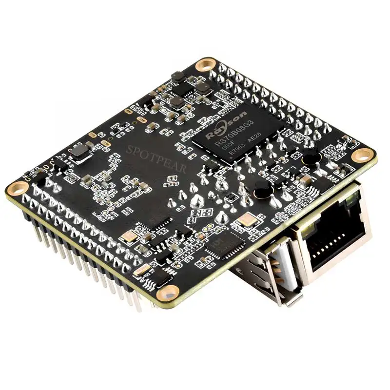 Luckfox Lyra Ultra RK3506B OnBoard EMMC-8GB Mic Option WiFi6 /PoE Audio Display Port development board,emmc module