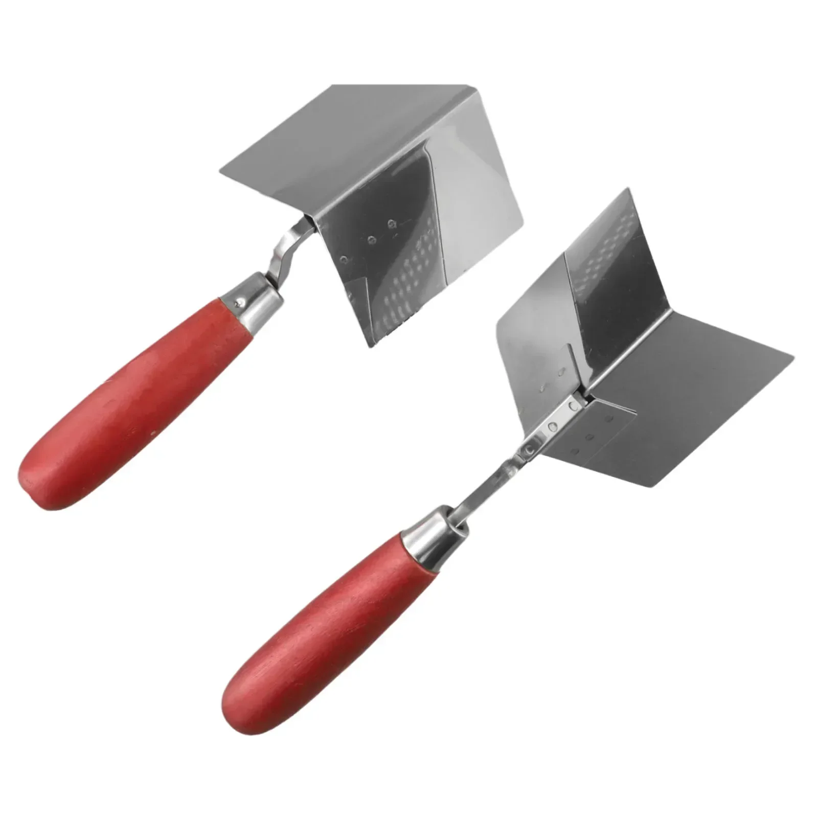 Ergonomically Designed Drywall Corner Tool with Dual Trowels Perfectly Suited for Smooth Plastering Applications