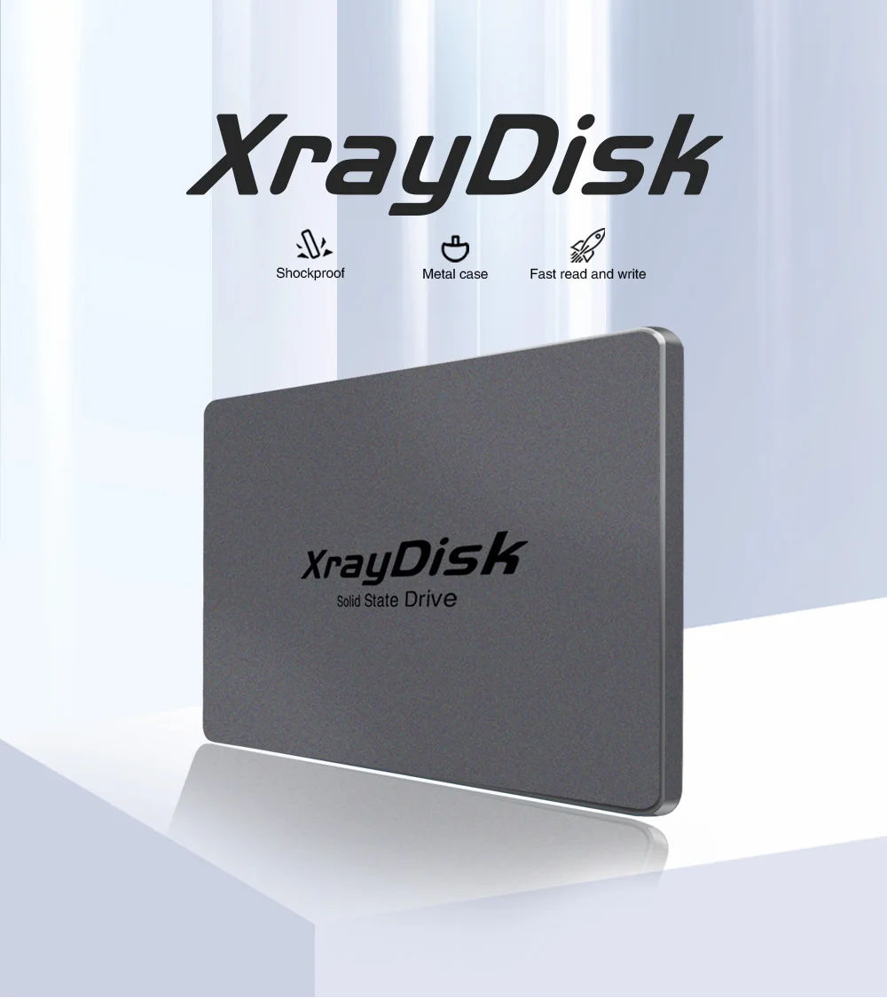 Xraydisk Sata3 Ssd 128GB 256GB Hdd 2.5 Hard Disk Disc 2.5 " Internal Solid State Drive For Laptop&Desktop internal ssd for pc