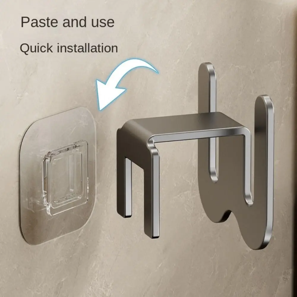 Bathroom Slipper Rack Slippers Hanging Shelf Storage Organizer Multifunctional Toilet Shoes Rack Simple Bathroom Storage Hook 2
