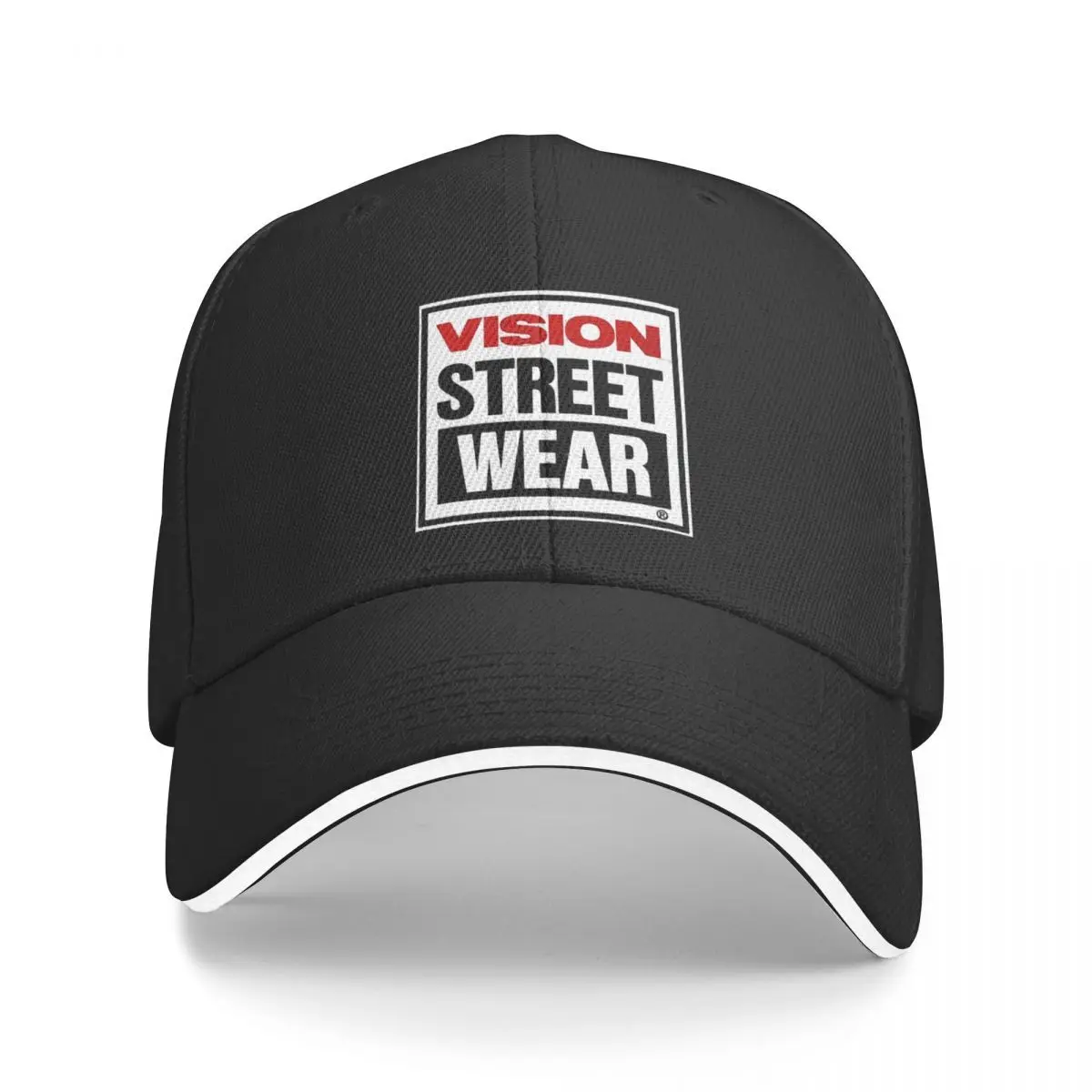 Vision Street Wear Baseball Cap Lightweight Polyester Sunscreen Protection Adjustable Fit Men Women