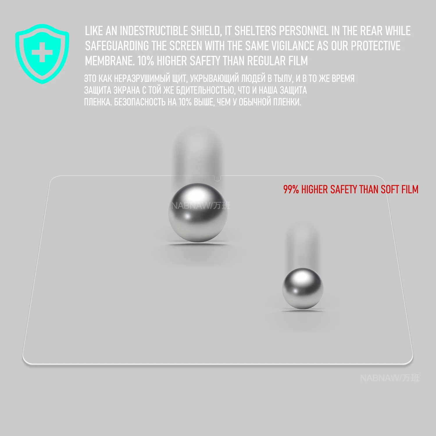Premium Tempered Glass Screen Protector - 10.9 Anti-Scratch HD Film, Pack of 2