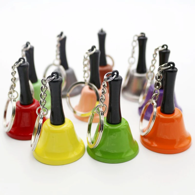 39Mm Christmas Hand Bell Babbo Natale Jingle Bells Decorazione Per Feste