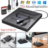 5 in1 USB 3.0/Type C External DVD CD RW Optical Drive VCD Player Disk Drive DVD Burner Reader with SD/TF Port For Laptop PC 5 in1 USB 3.0/Type C External DVD CD RW Optical Drive VCD Player Disk Drive DVD Burner Reader with SD/TF Port For Laptop PC