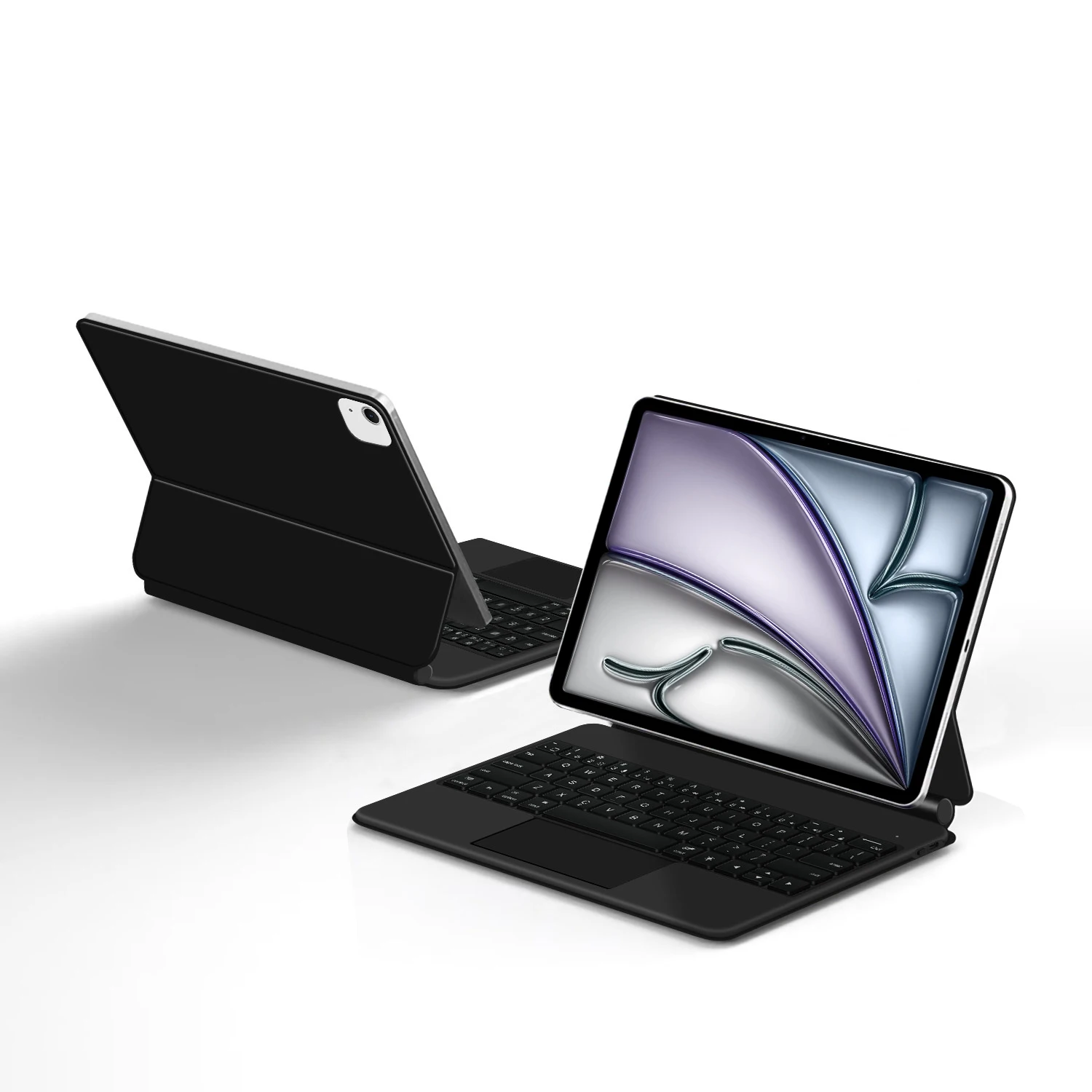 Magic Keyboard Case for iPad Air 13 inch M3 iPad Air M3 M2 13" Pro 12.9 A3268 A3269 A3271 Smart Cover Folio Multi-touch