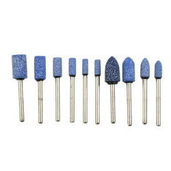10Pc Chrome Corundum Polishing Wheel For DIY Grinding Polishing Jade Wood Metal Polishing Stone Tool Accessories Polishing Tools