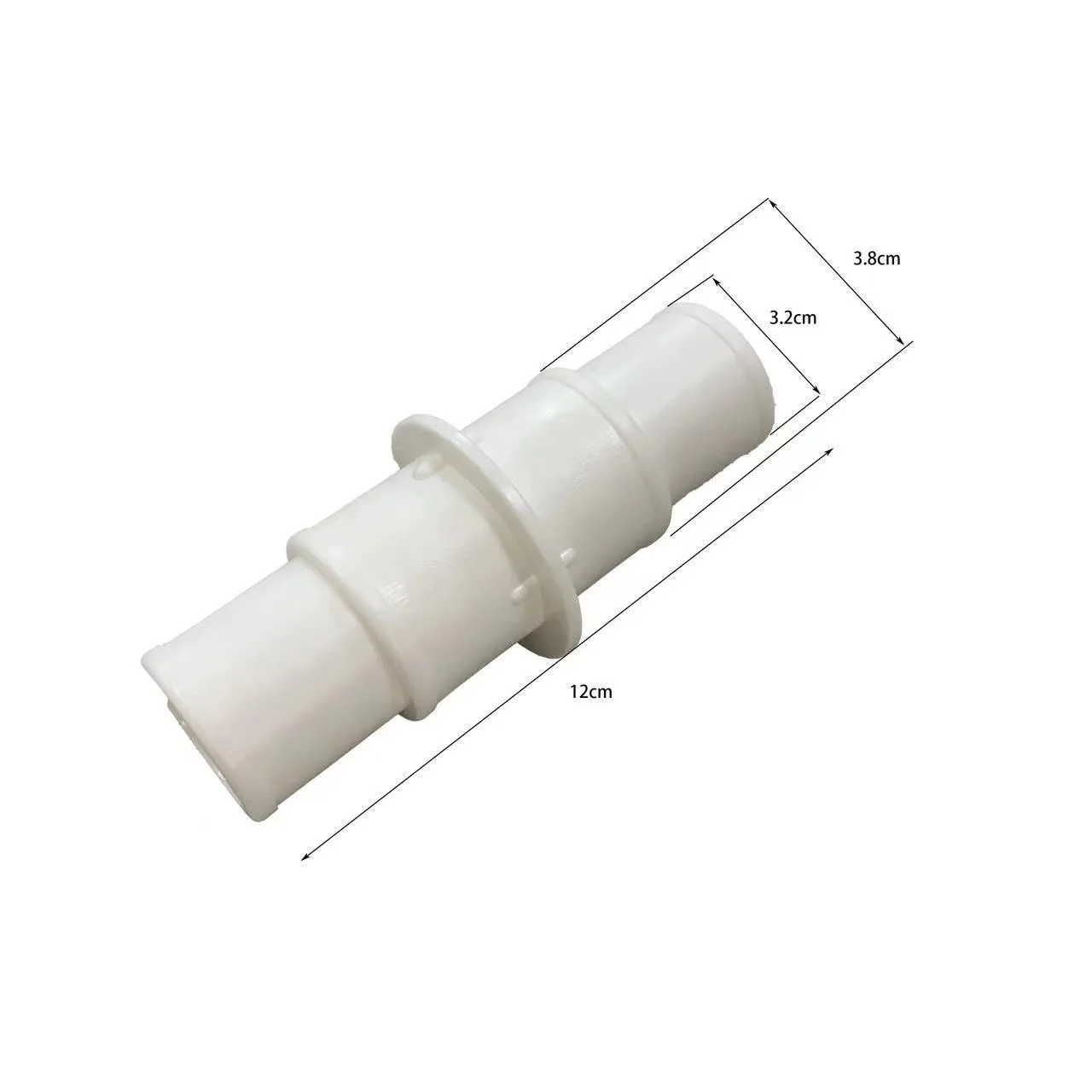 Pool Supply hose connector 1-1/4 inch or 1-1/2 inch vacuum hose connector 2