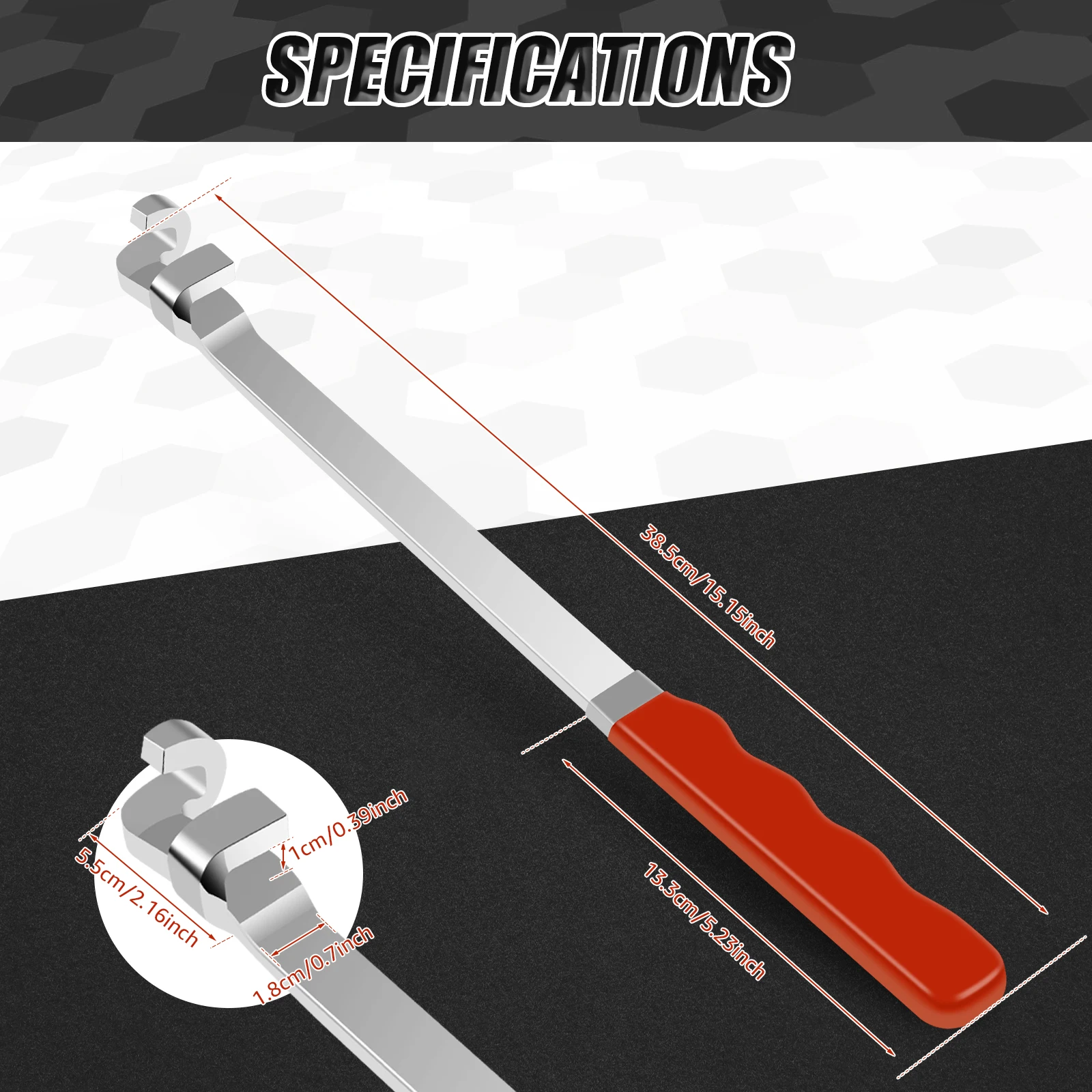 Wrench Extender Tool Bar Extra Long Torque Adapter Universal Wrench Extender Extension Wrench Torque Multiplier forGarage Repair – Detail 2