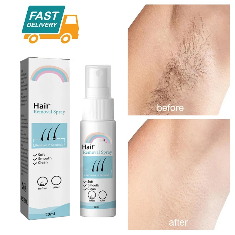 

Hair Removal Spray Permanent Painless Epilator Cream Remover Ladies Armpit Legs Arms Hair Growth Inhibitor Men Women Body Care