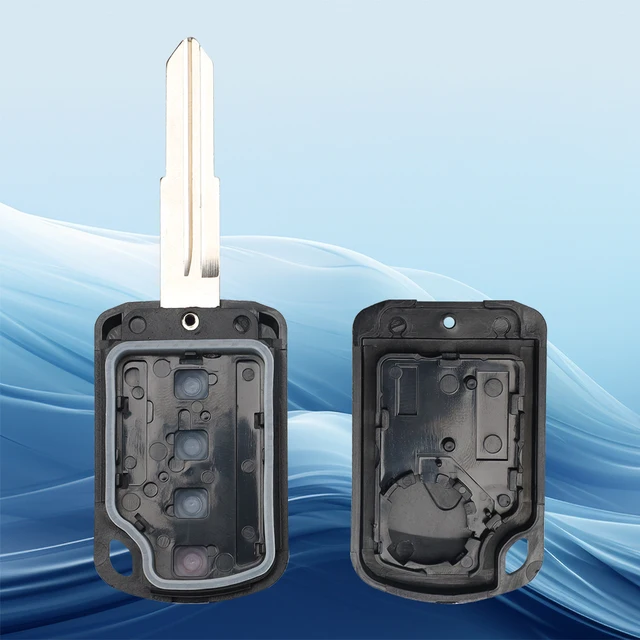 SilKY PN: 6370B945 รีโมทกุญแจรถ 315MHz ID46 ชิปสําหรับ Mitsubishi Lancer 2016 -2017 Fob FCC ID: OUCJ166N 2 + 1/3 + 1 ปุ่ม 3