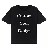 100% coton, T-shirts colorés personnalisés pour enfants, bricolage imprimé votre conception, vêtements pour garçons et filles, contactez le vendeur avant 1