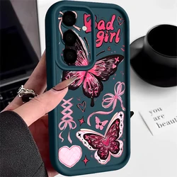 Butterfly Pink TPU Soft Phone Case with Vibrant Print Design - Galaxy A27 (B021 Blue)